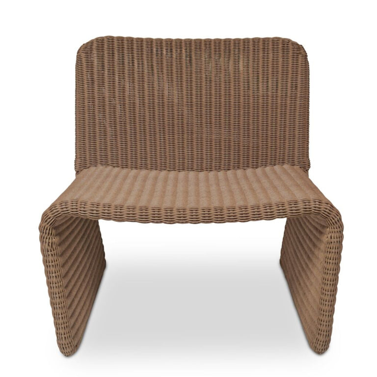 ELLA OUTDOOR ACCENT CHAIR CHARCOAL