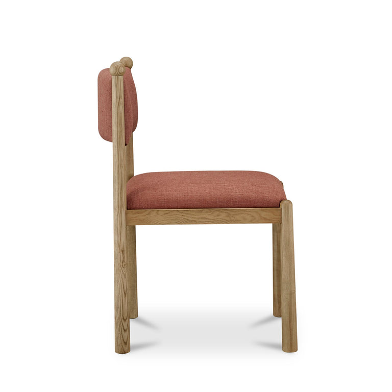 VILLETTA DINING CHAIR DEEP PINK - SET OF TWO