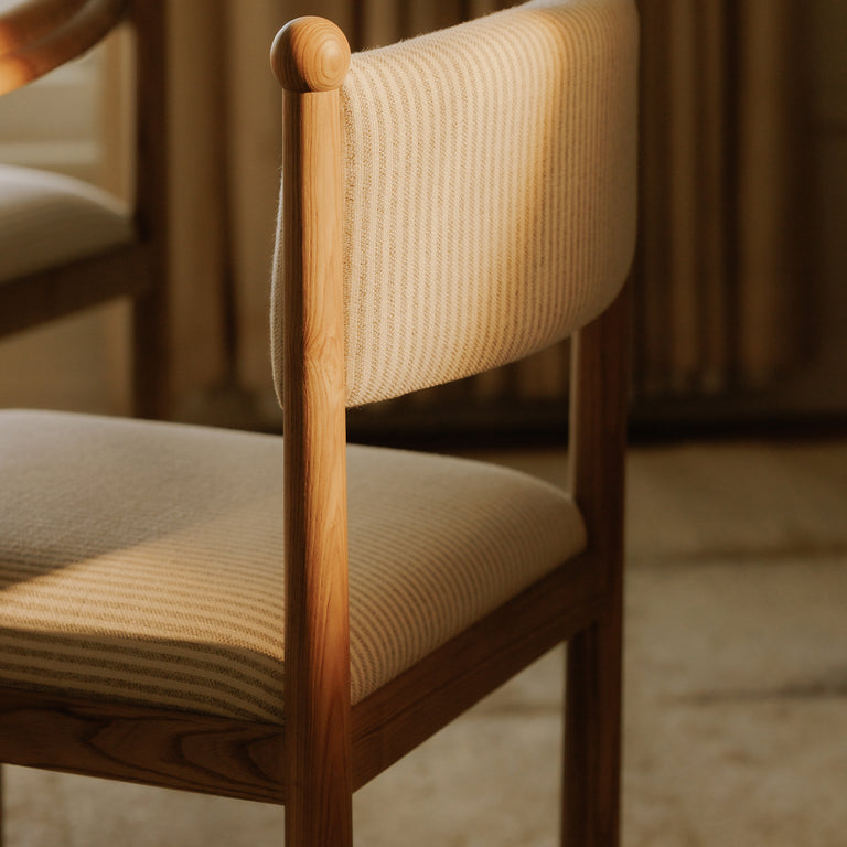 VILLETTA DINING CHAIR DEEP PINK - SET OF TWO