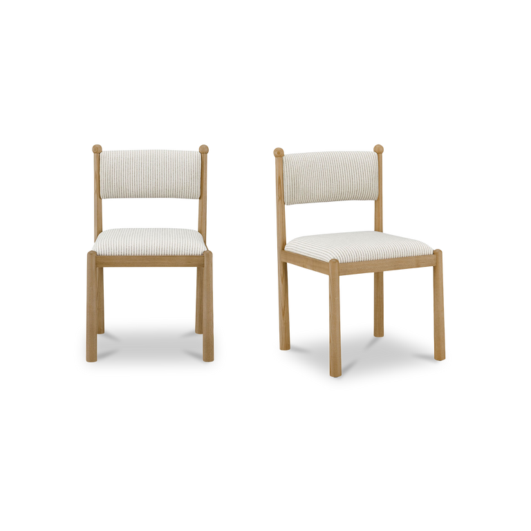 VILLETTA DINING CHAIR DEEP PINK - SET OF TWO