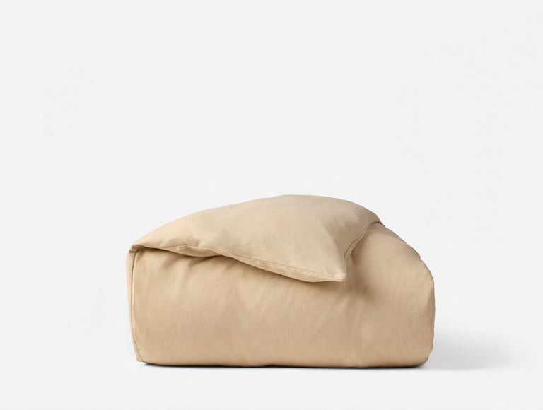 CLOUD BRUSHED ORGANIC FLANNEL DUVET COVER | BEDDING