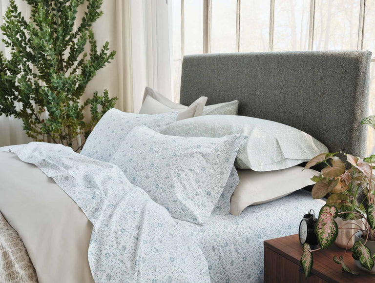 ORGANIC PRINT PERCALE PILLOWCASES