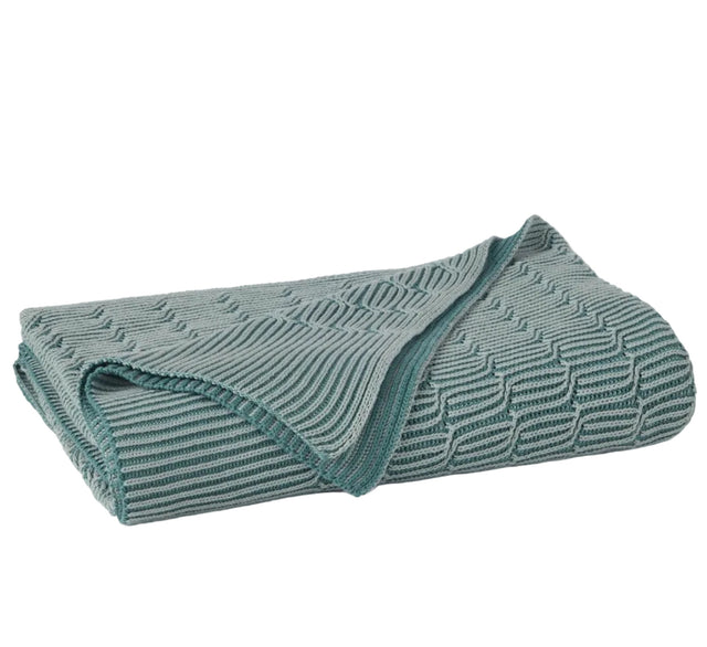 IVY ORGANIC KNIT THROW