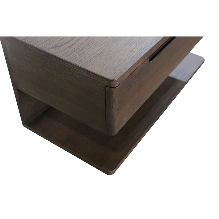 JONAH FLOATING NIGHTSTAND DARK BROWN