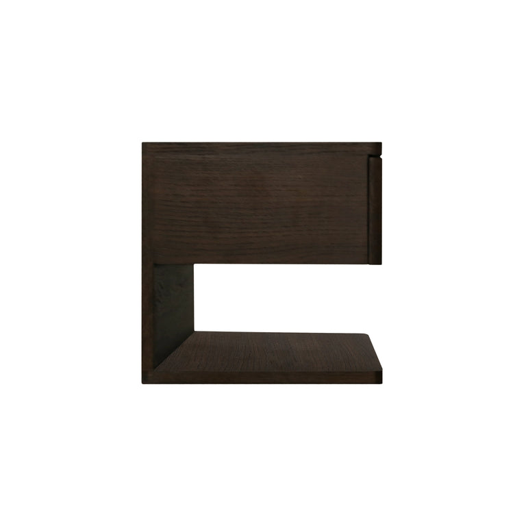 JONAH FLOATING NIGHTSTAND DARK BROWN