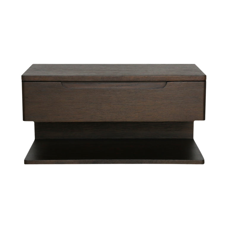 JONAH FLOATING NIGHTSTAND DARK BROWN