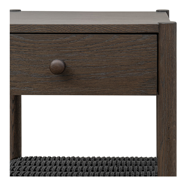 MILLIE NIGHTSTAND DARK BROWN