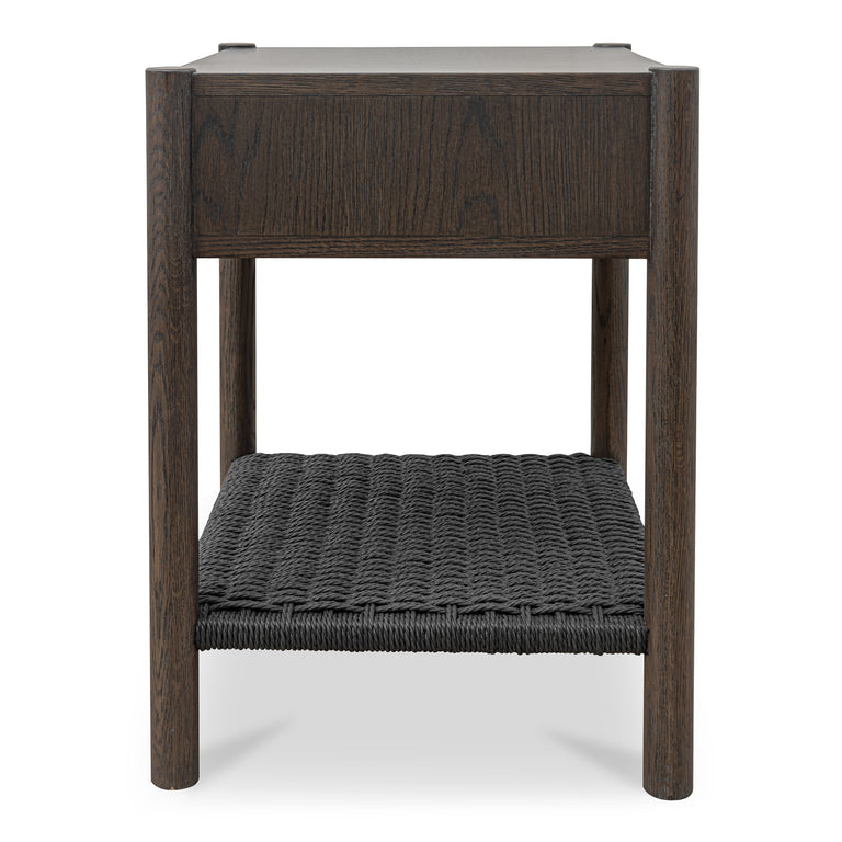 MILLIE NIGHTSTAND DARK BROWN