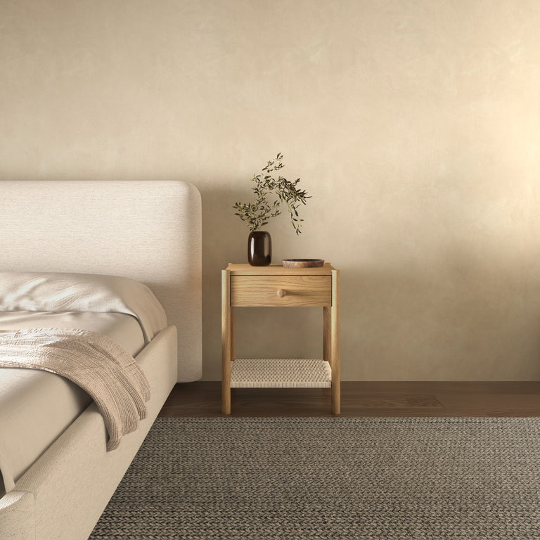 MILLIE NIGHTSTAND DARK BROWN