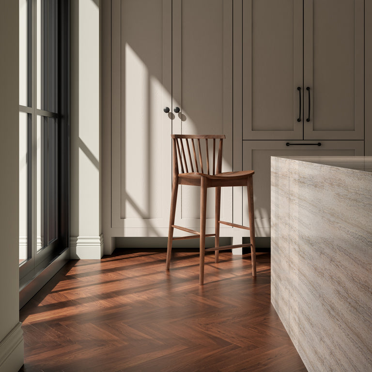 MARLEY COUNTER STOOL WALNUT