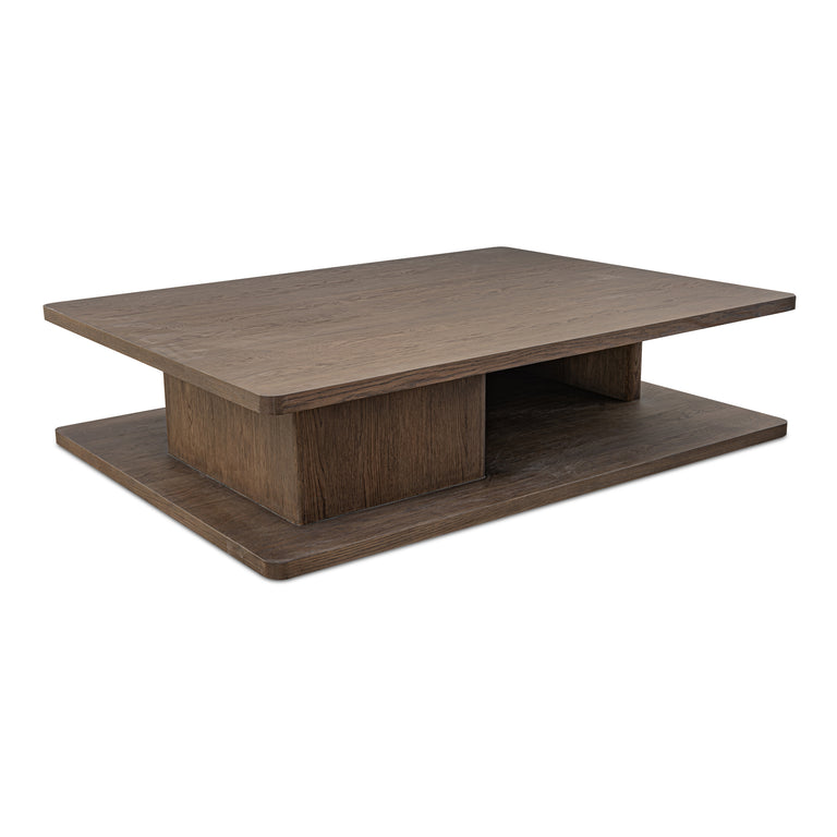 CASEY LARGE COFFEE TABLE DARK BROWN