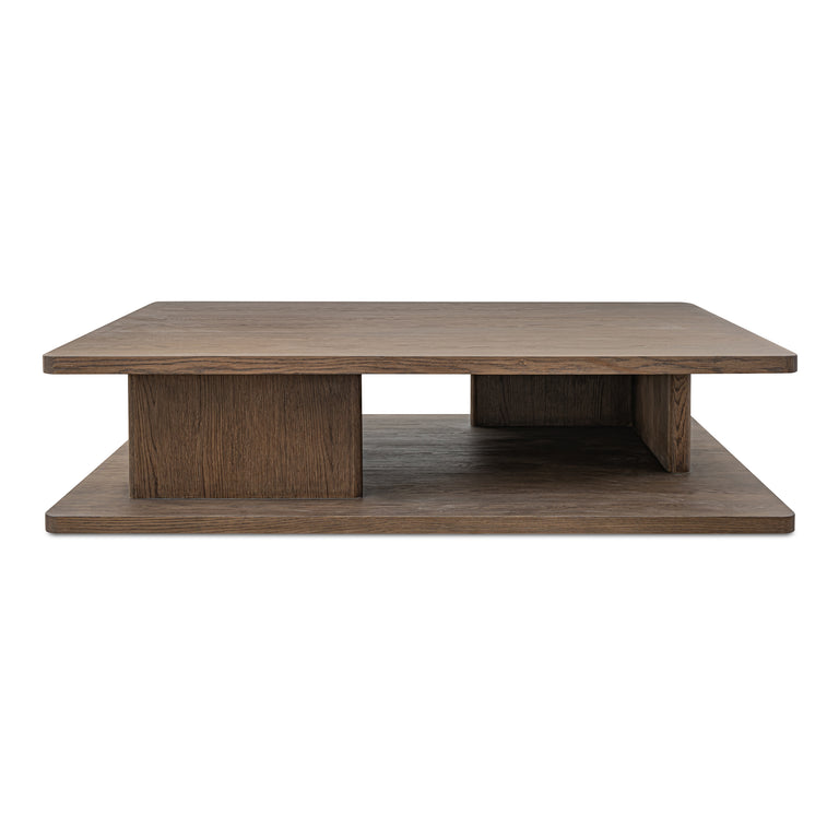 CASEY LARGE COFFEE TABLE DARK BROWN