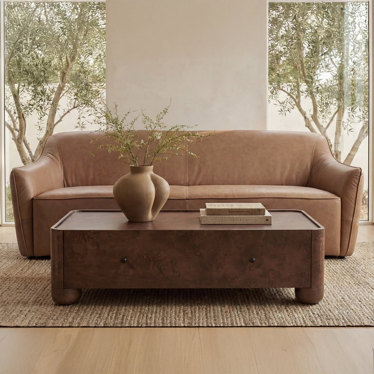 GIBSON COFFEE TABLE BURL