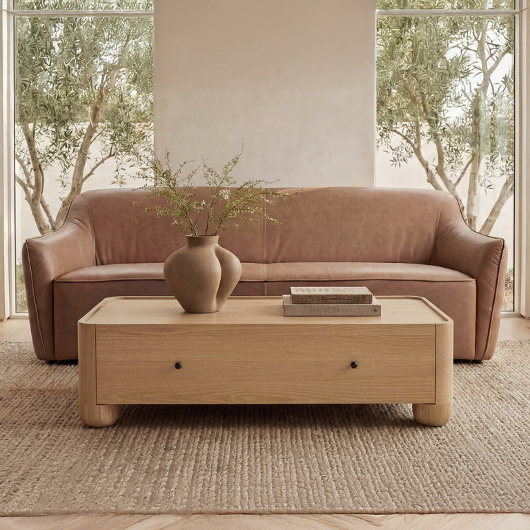 GIBSON COFFEE TABLE BURL