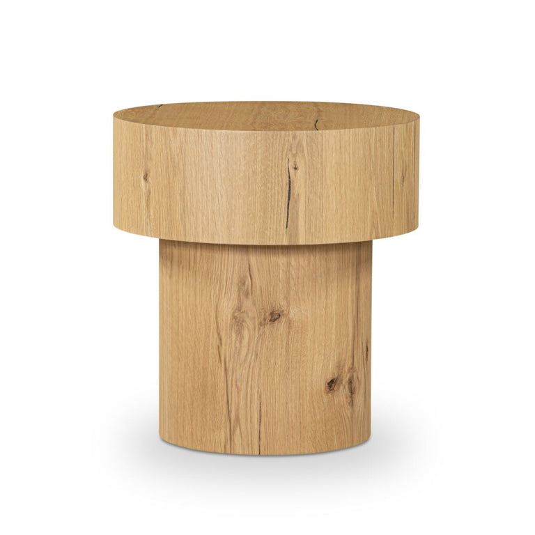 COREY SIDE TABLE DARK BROWN