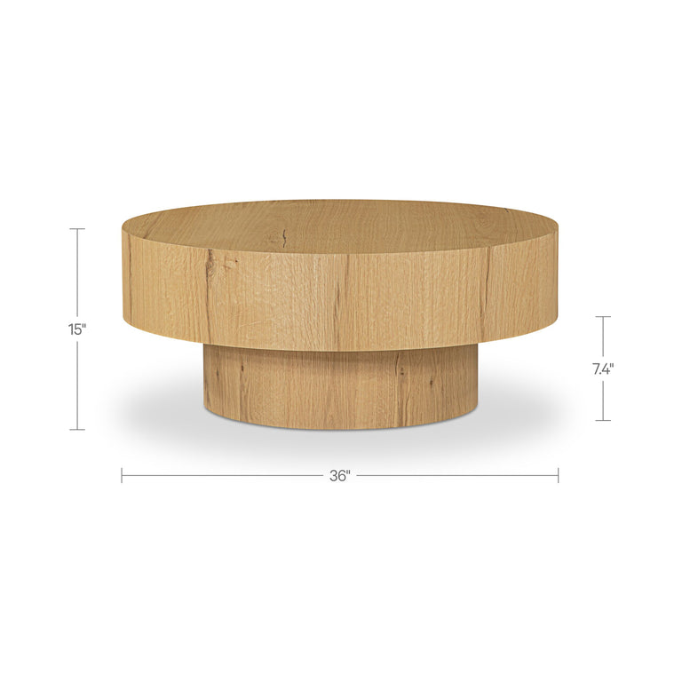 COREY COFFEE TABLE DARK BROWN