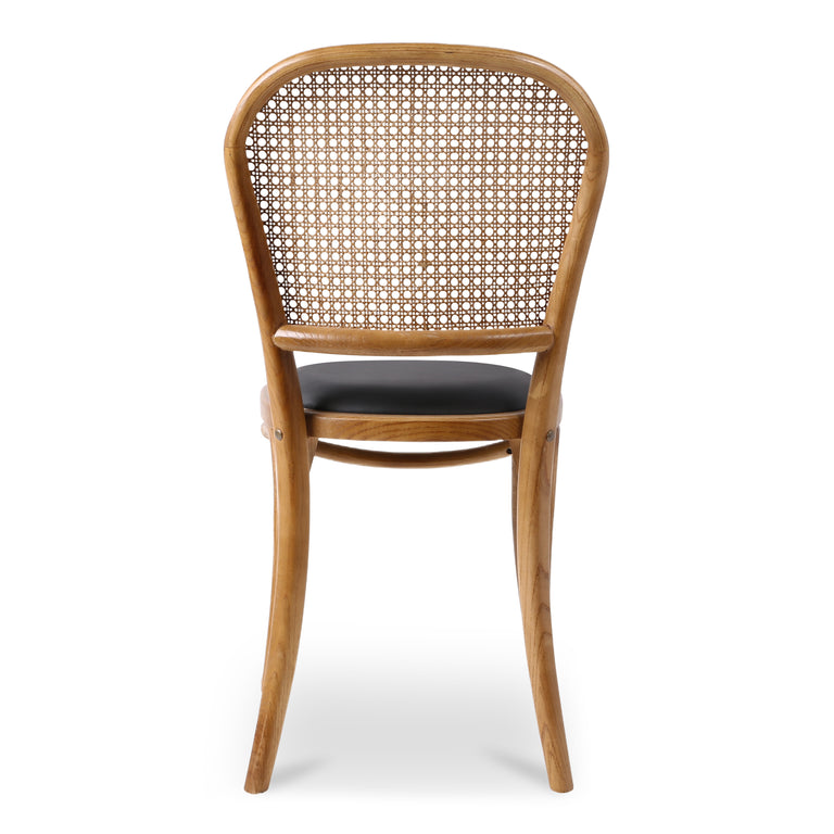BEDFORD DINING CHAIR LIGHT BROWN - SET OF TWO