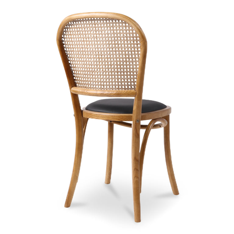 BEDFORD DINING CHAIR LIGHT BROWN - SET OF TWO