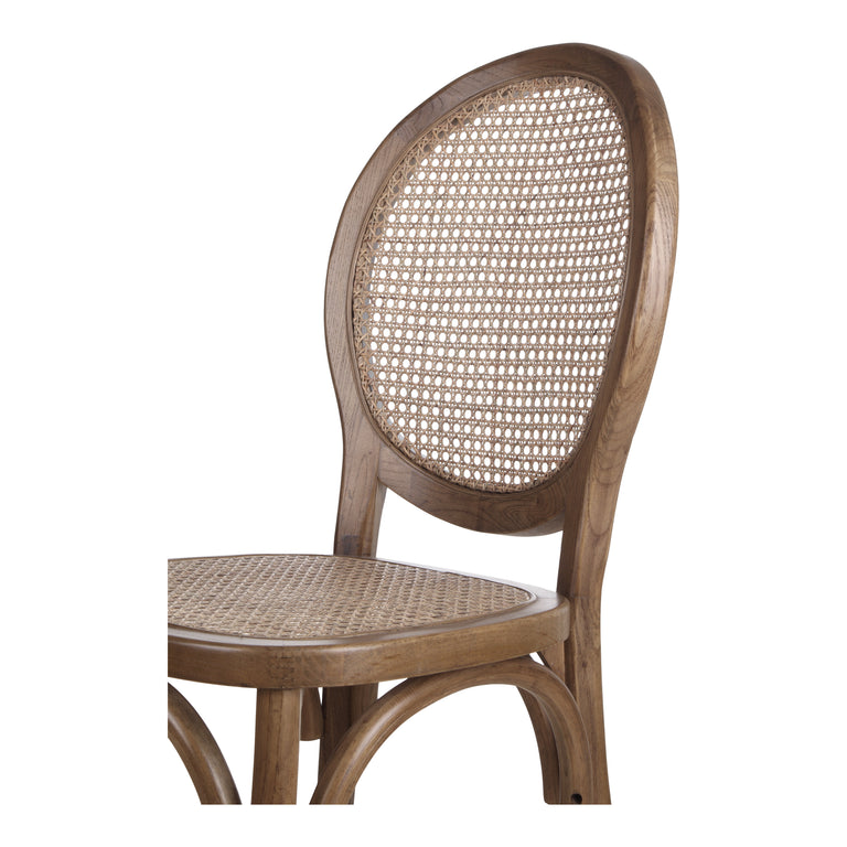 RIVALTO DINING CHAIR BROWN - SET OF TWO