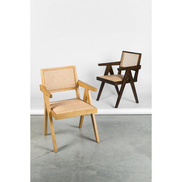 TAKASHI CHAIR DARK BROWN - SET OF TWO