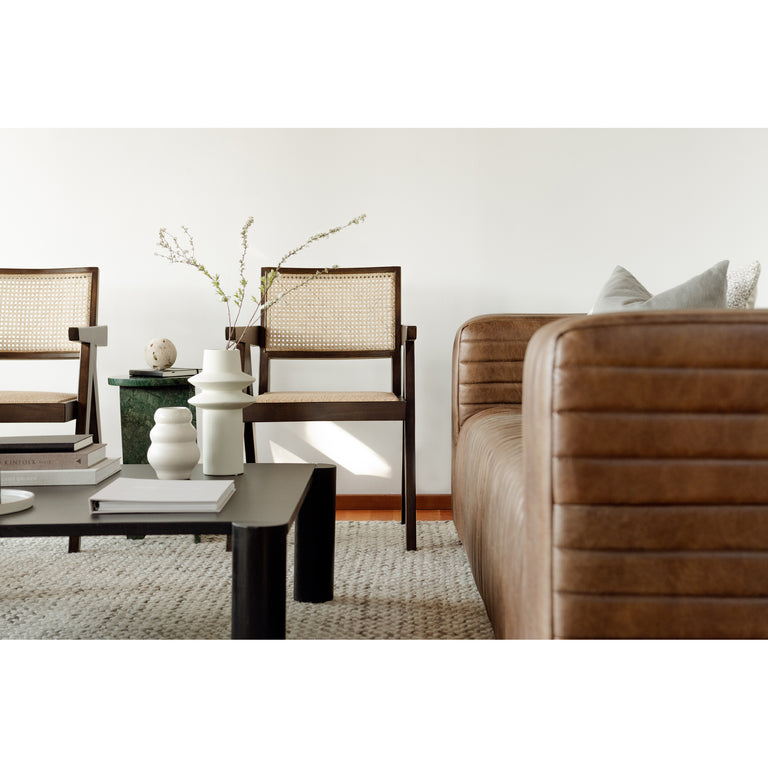 TAKASHI CHAIR DARK BROWN - SET OF TWO