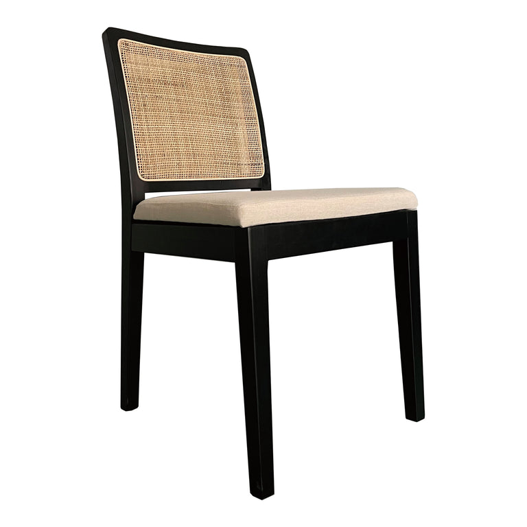 ORVILLE DINING CHAIR BLACK - SET OF TWO