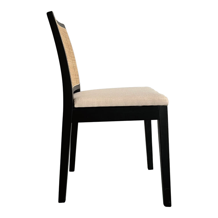 ORVILLE DINING CHAIR BLACK - SET OF TWO