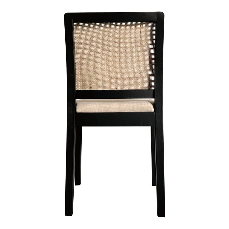 ORVILLE DINING CHAIR BLACK - SET OF TWO