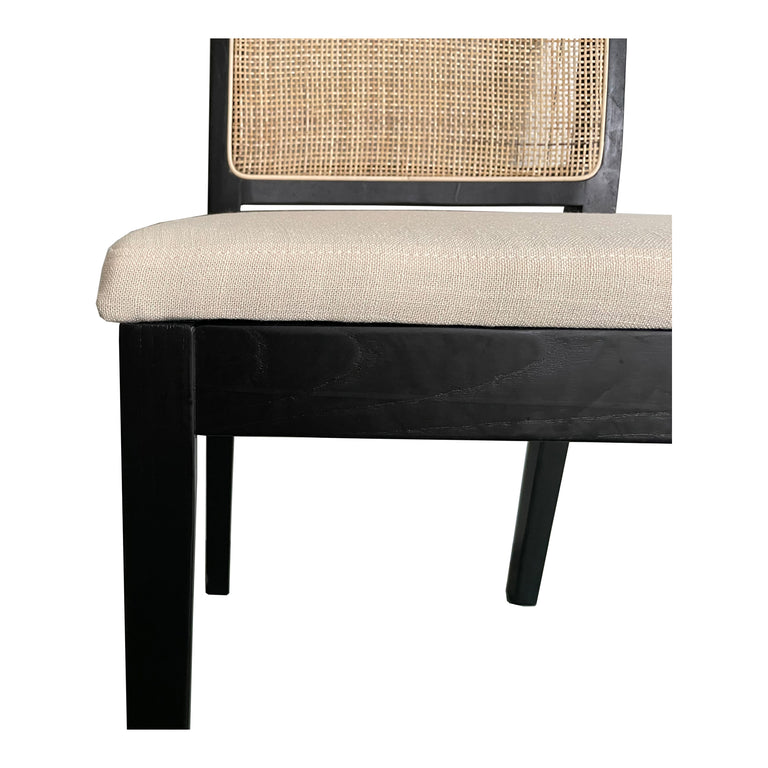 ORVILLE DINING CHAIR BLACK - SET OF TWO