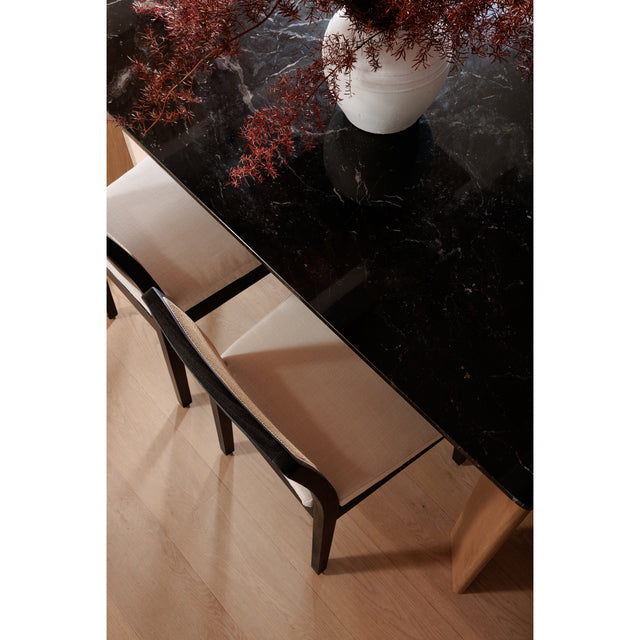 ORVILLE DINING CHAIR BLACK - SET OF TWO
