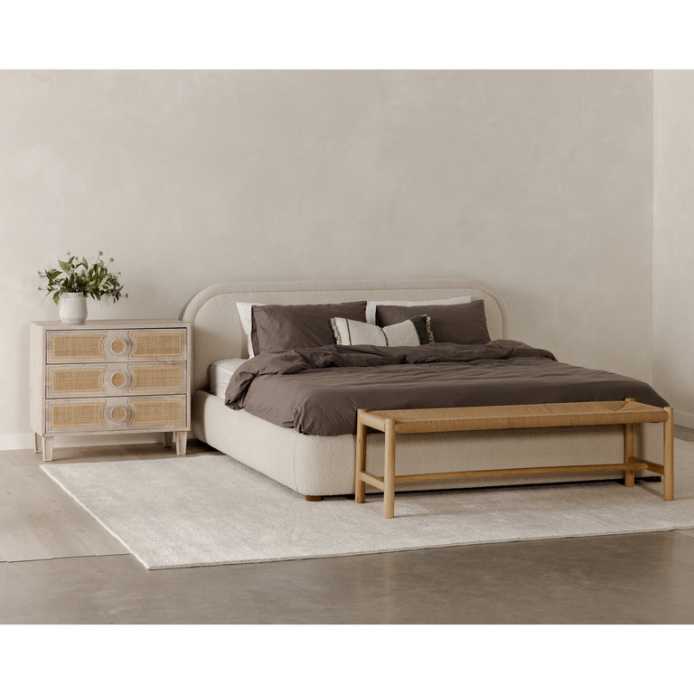HAWTHORN LARGE BENCH BLACK