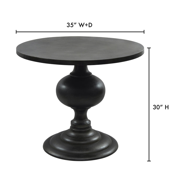 LEXIE DINING TABLE BLACK
