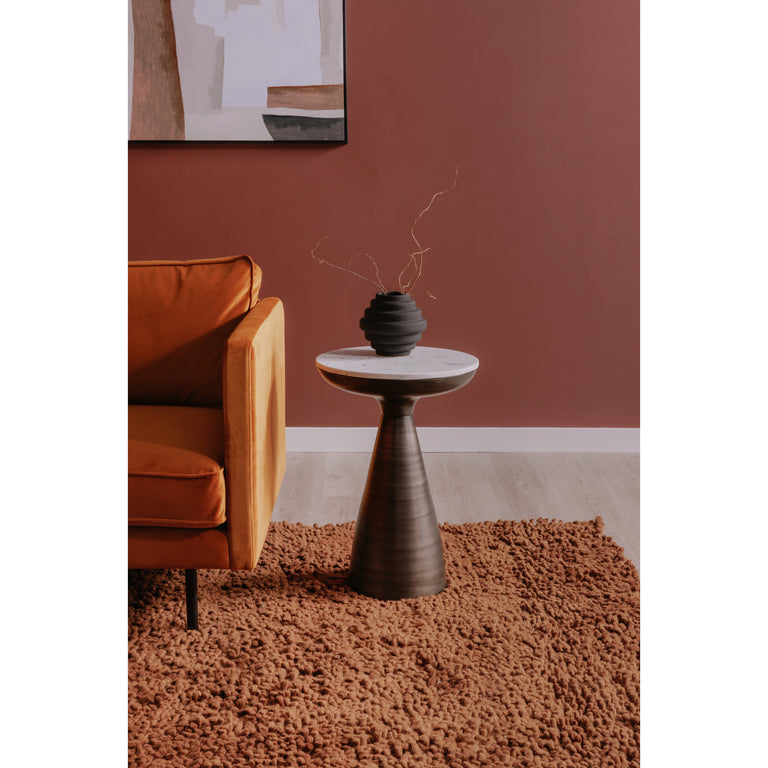FONT SIDE TABLE BRASS