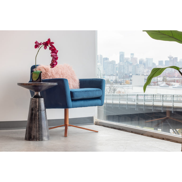 SONJA ACCENT TABLE CHARCOAL GREY