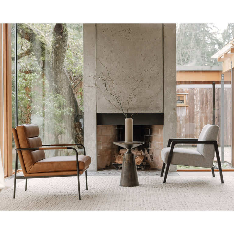 SONJA ACCENT TABLE CHARCOAL GREY