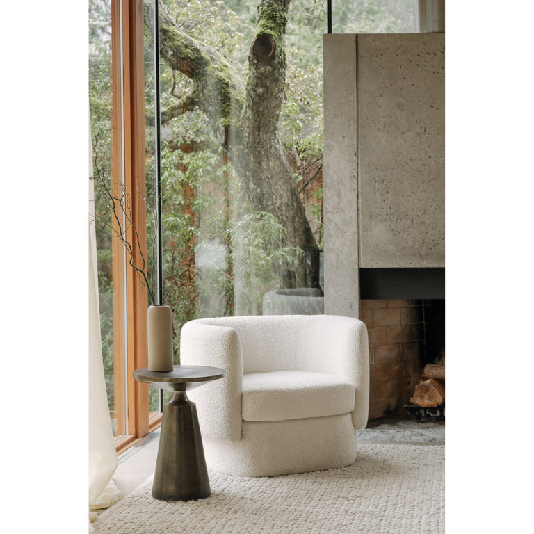 SONJA ACCENT TABLE CHARCOAL GREY