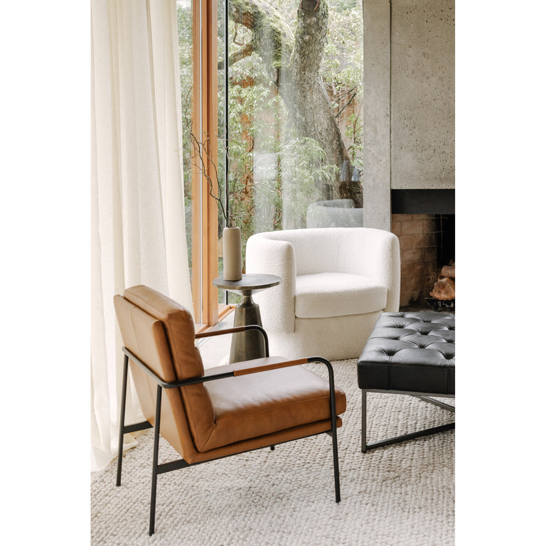 SONJA ACCENT TABLE CHARCOAL GREY