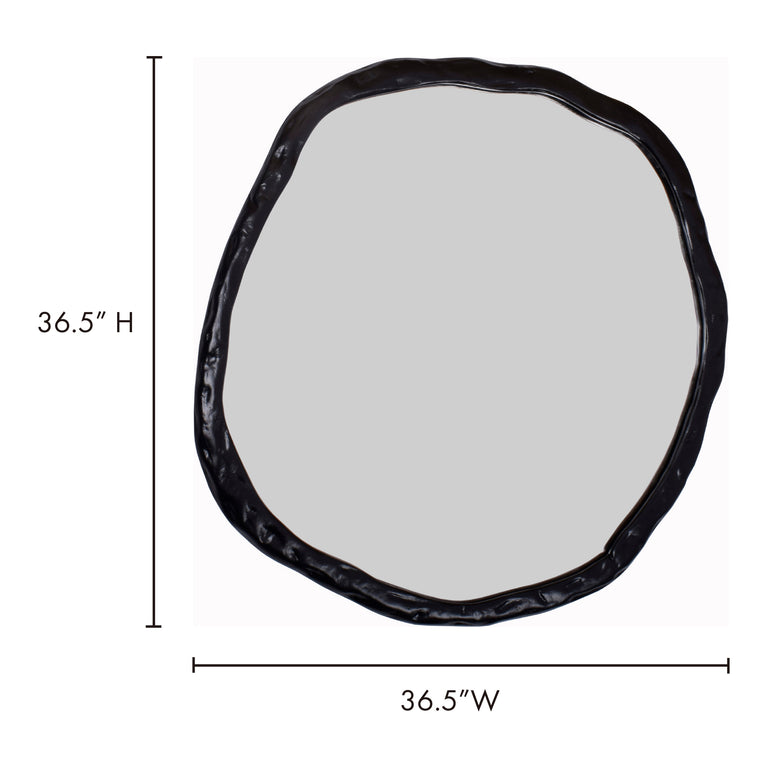 FOUNDRY LARGE MIRROR BLACK