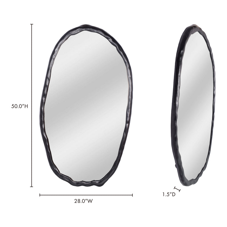 FOUNDRY LARGE MIRROR BLACK