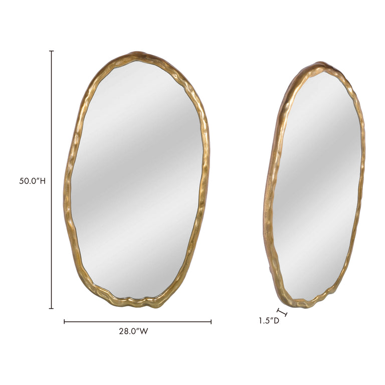 FOUNDRY LARGE MIRROR BLACK