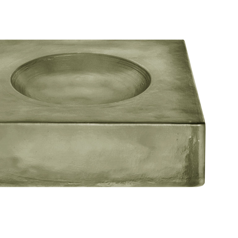 MIRO GLASS CATCHALL MUTED SAGE