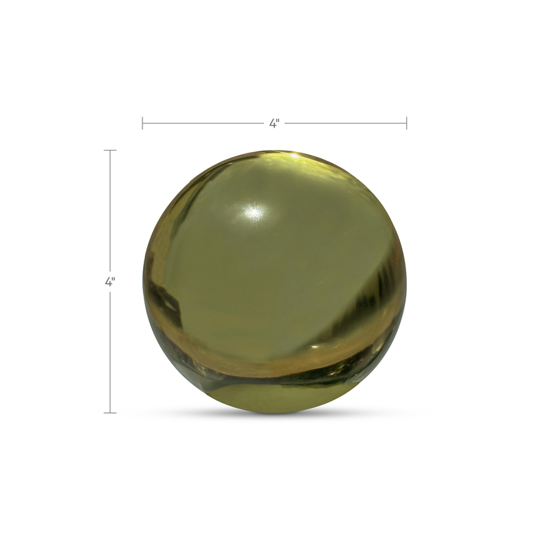 BONN CAST GLASS DECORATIVE OBJECT LIGHT SMOKY BROWN