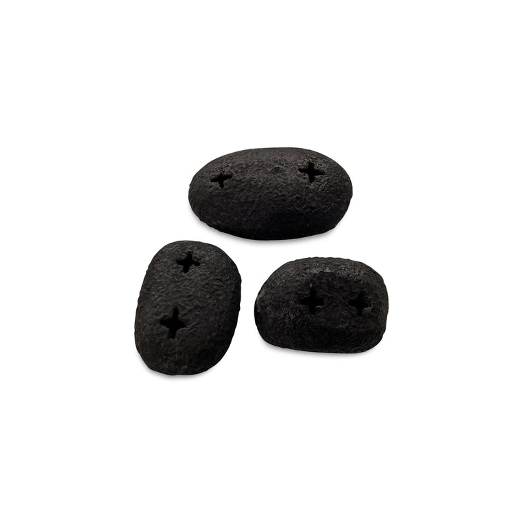 BRETON CAST ALUMINUM WALL SCULPTURE BLACK-SET OF 3