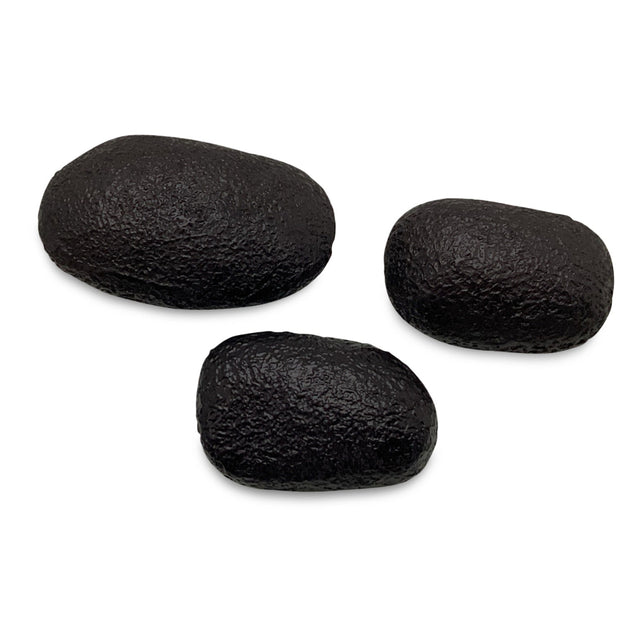 BRETON CAST ALUMINUM WALL SCULPTURE BLACK-SET OF 3