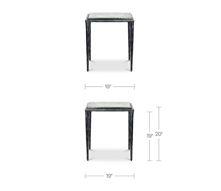 MARI SIDE TABLE CLEAR