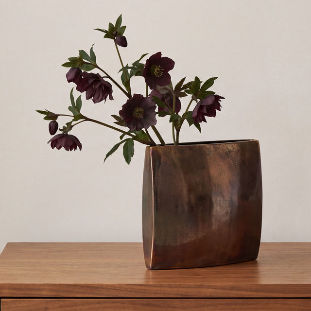 LAVAL CAST ALUMINUM VASE