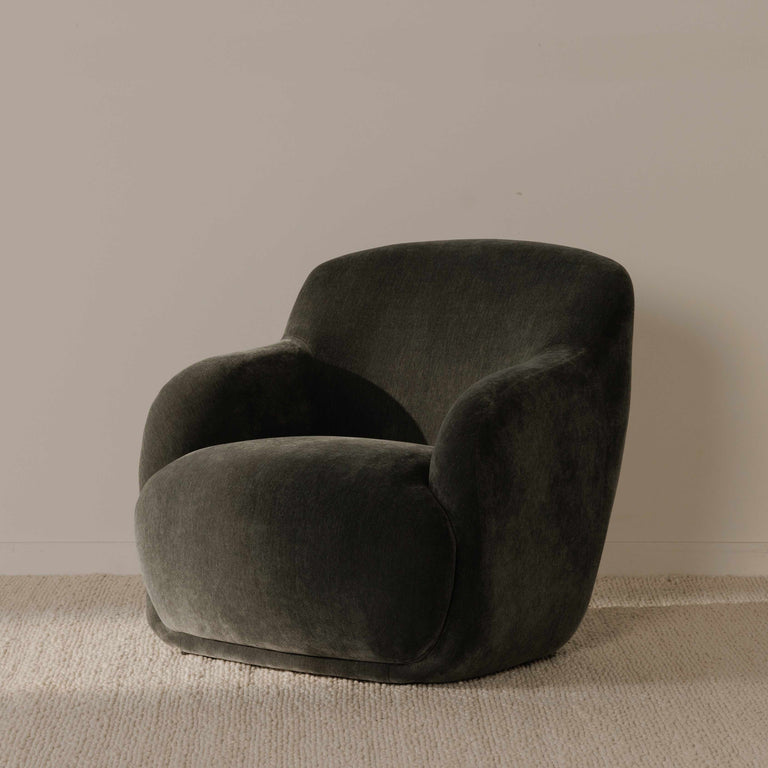 STEVIE LOUNGE CHAIR CEDAR GREEN