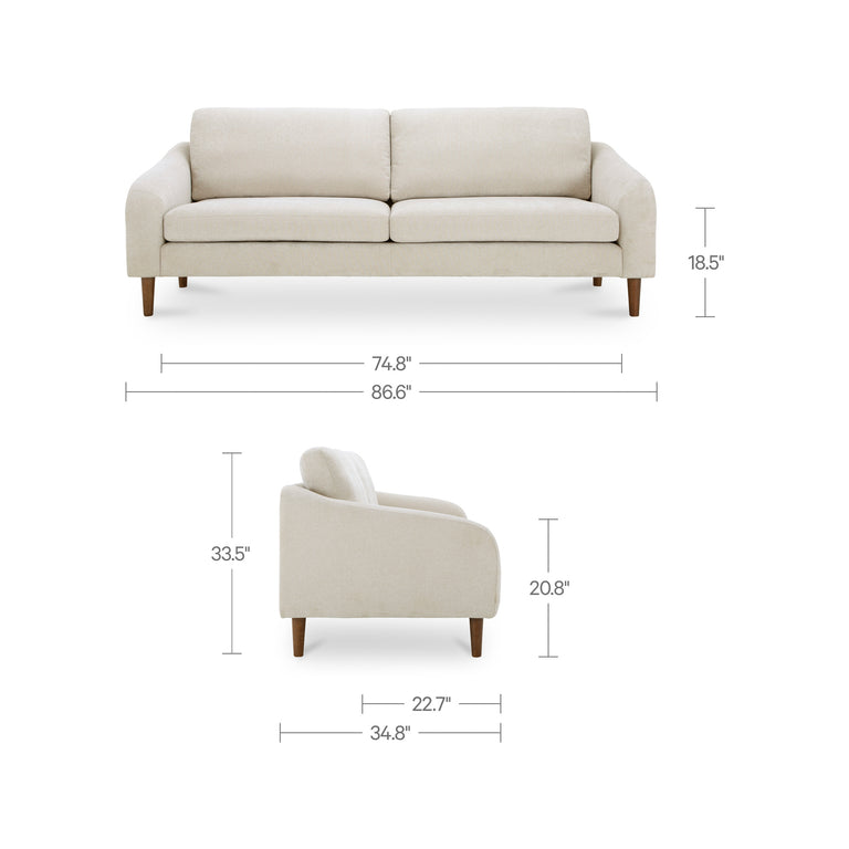 QUINN SOFA CEDAR GREEN