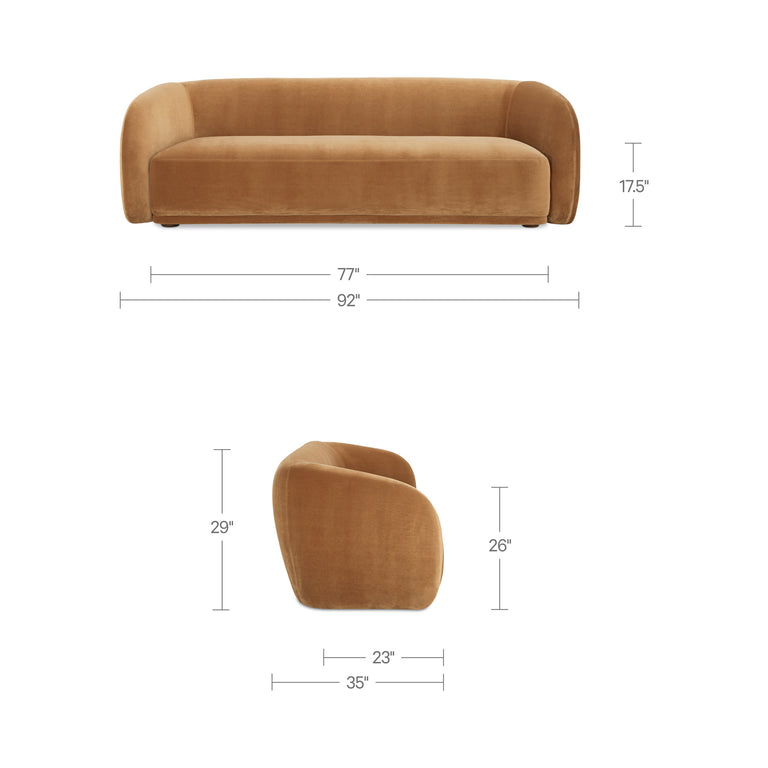 FAYE SOFA BEIGE BOUCLE