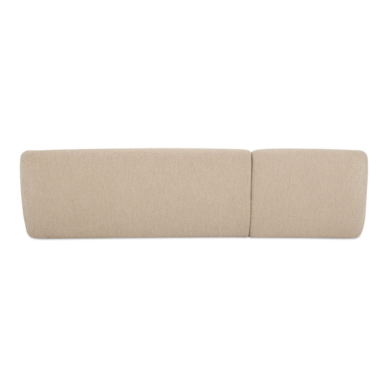 FAYE LEFT SECTIONAL BEIGE BOUCLE